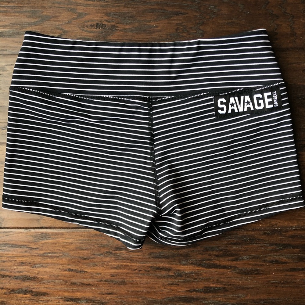 Savage Barbell workout shorts